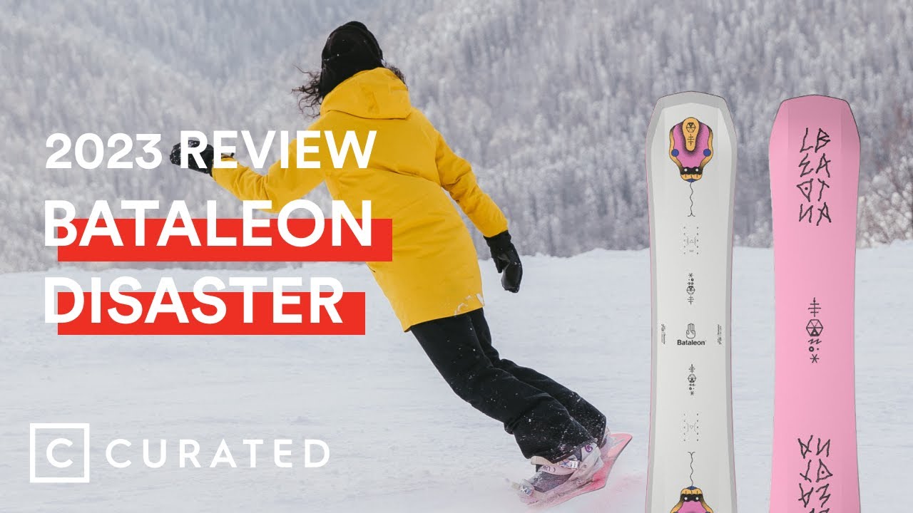 2023 Bataleon Disaster Snowboard Review (2024 Same Tech; Different Graphic) | Curated
