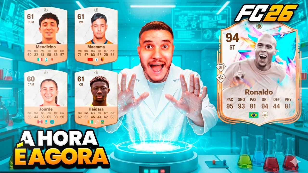 FC 26 l FAÇA O ICON SWAPS MAIS RÁPIDO E CONSIGA O RONALDO CASCÃO!