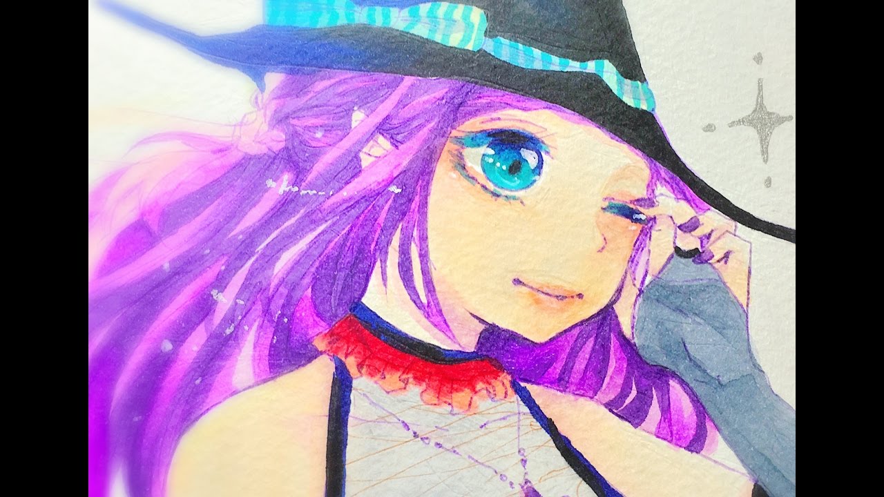 ハロウィンイラスト描いてみた 2016【コピック】