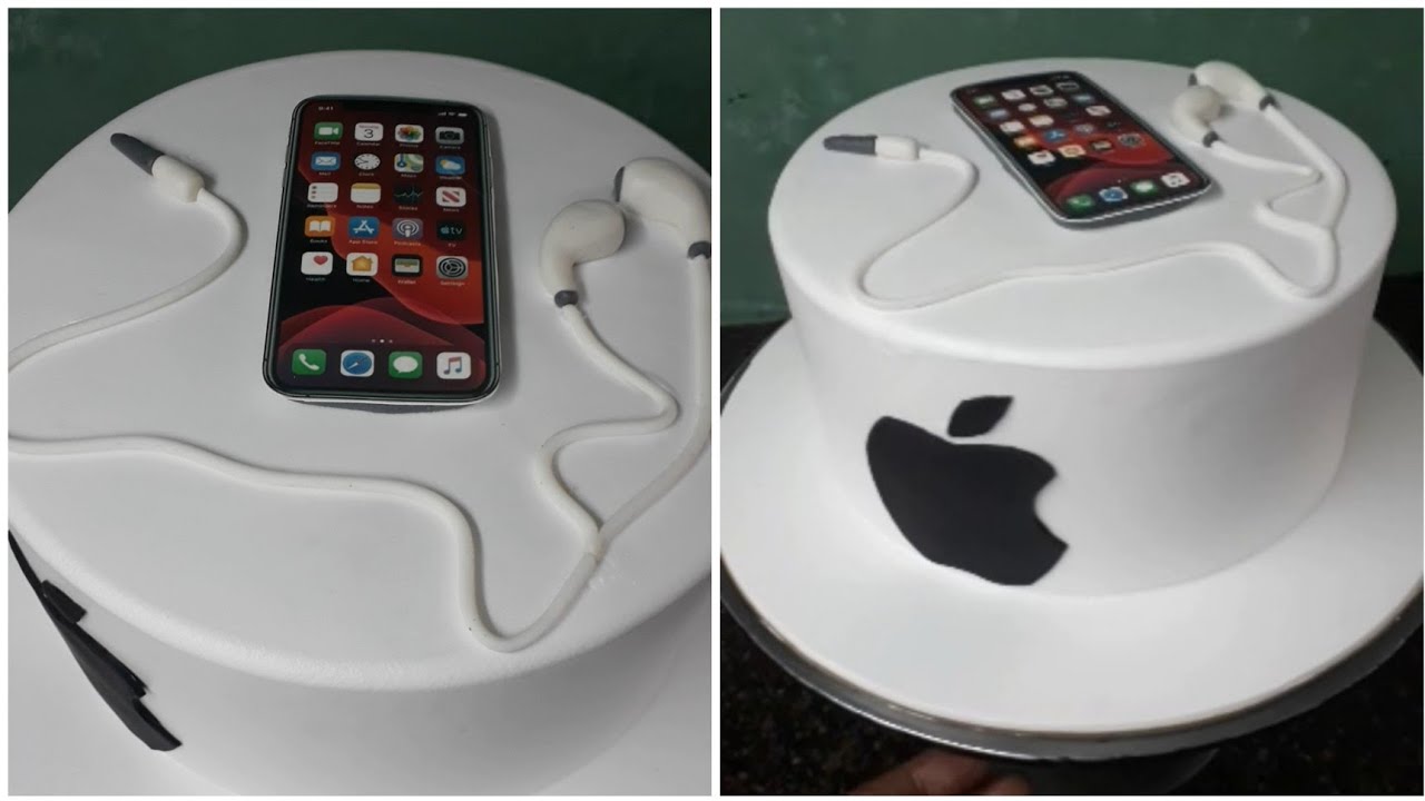 iPhone Cake kaise banate hain Chocolate iPhone SE 2 phone and Cake iPhone