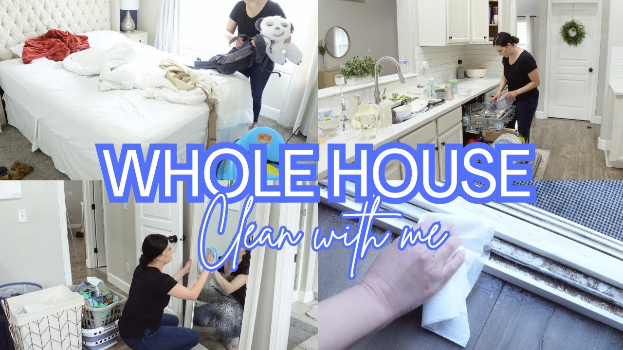 NEW ✨ WHOLE HOUSE CLEAN WITH ME  2024 | HOURS OF CLEANING