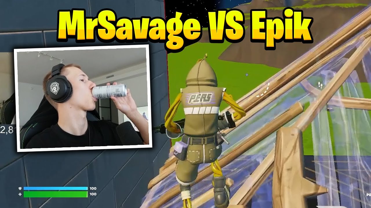 MrSavage & Mongraal VS Epik & Clix 2v2 Zone Wars