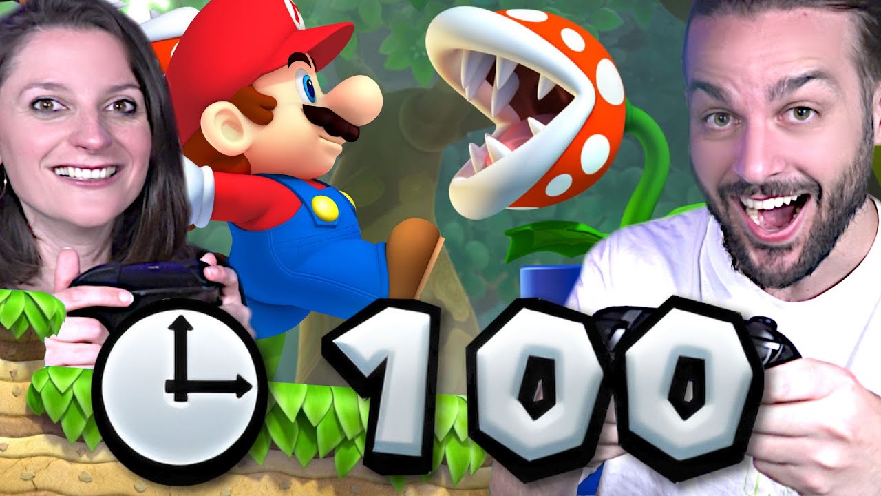 SUPER MARIO BROS EN 100 SECONDES !