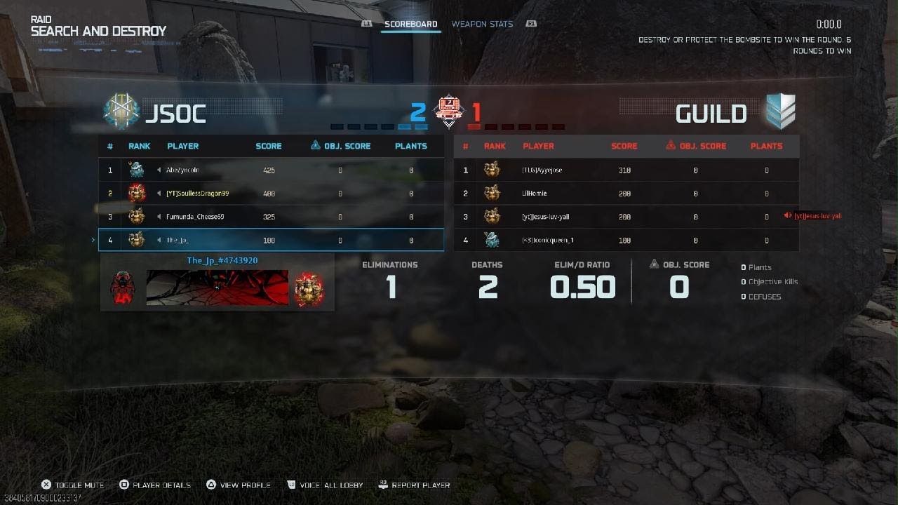Bo7 Ranked Play Search and Destroy