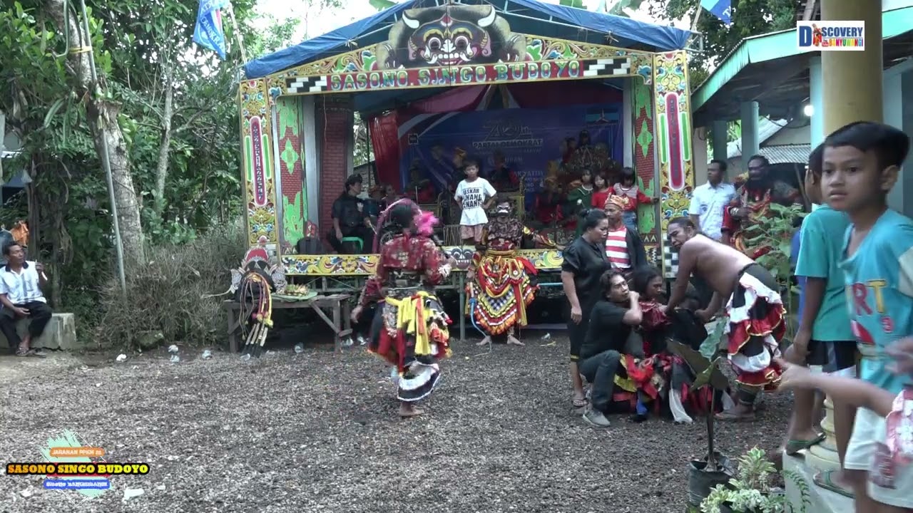 Jaranan Buto Gundul Ngamuk Parah Ngeri pas di suwiti Jaranan Sasono Singo Budoyo Srono di Sumbersari