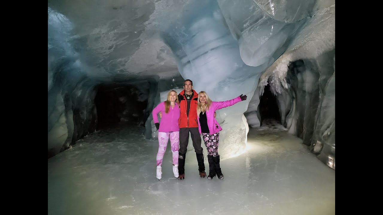 Canadian Rockies Glacier Ice Cave