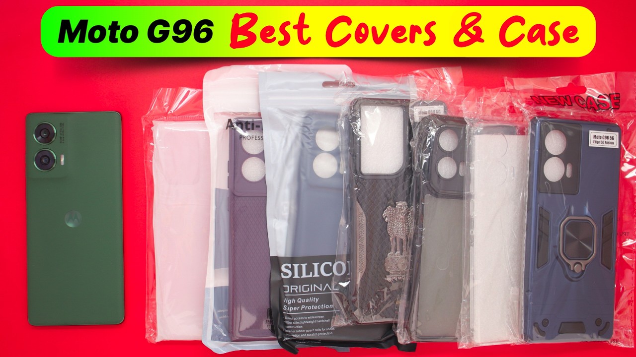 Moto G96 Best Covers & Cases | Best Accessories for Moto G96.