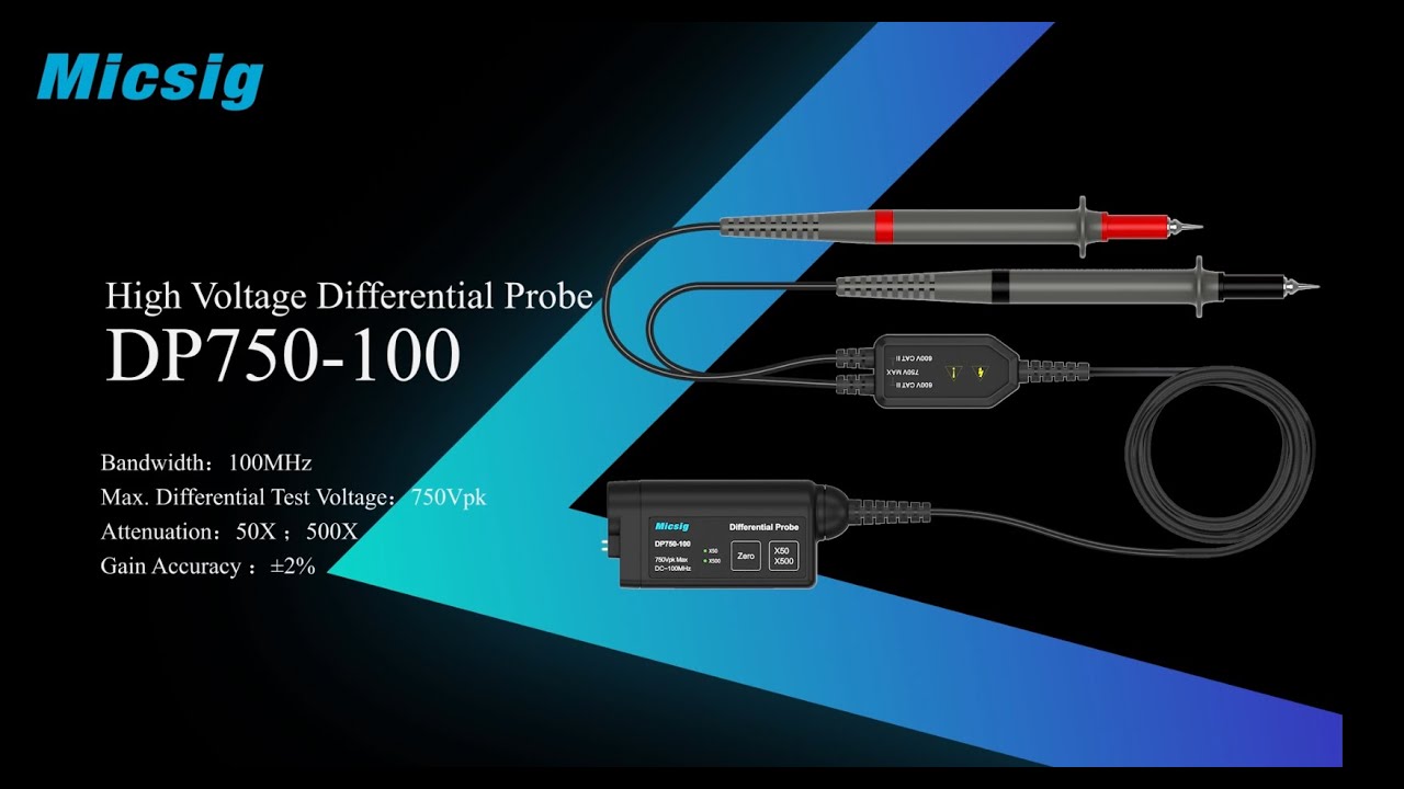 Micsig High Voltage Differential Probe DP750