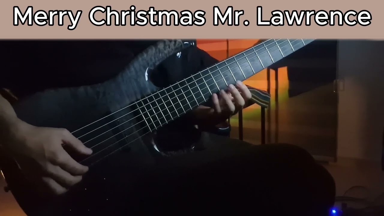 Merry Christmas Mr. Lawrence / Ryuichi Sakamoto / BASS COVER / 베이스커버