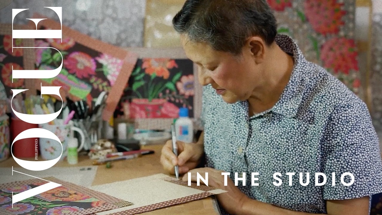 In The Studio With Patis Tesoro | Vogue Philippines