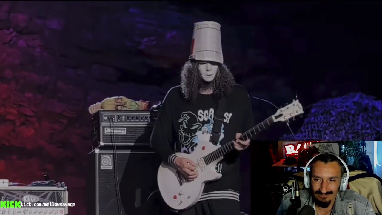 Reacting To Buckethead 4K (LIVE) at The Caverns - Night 1 (2025)