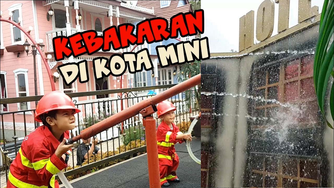 KEBAKARAN HOTEL DI KOTA MINI