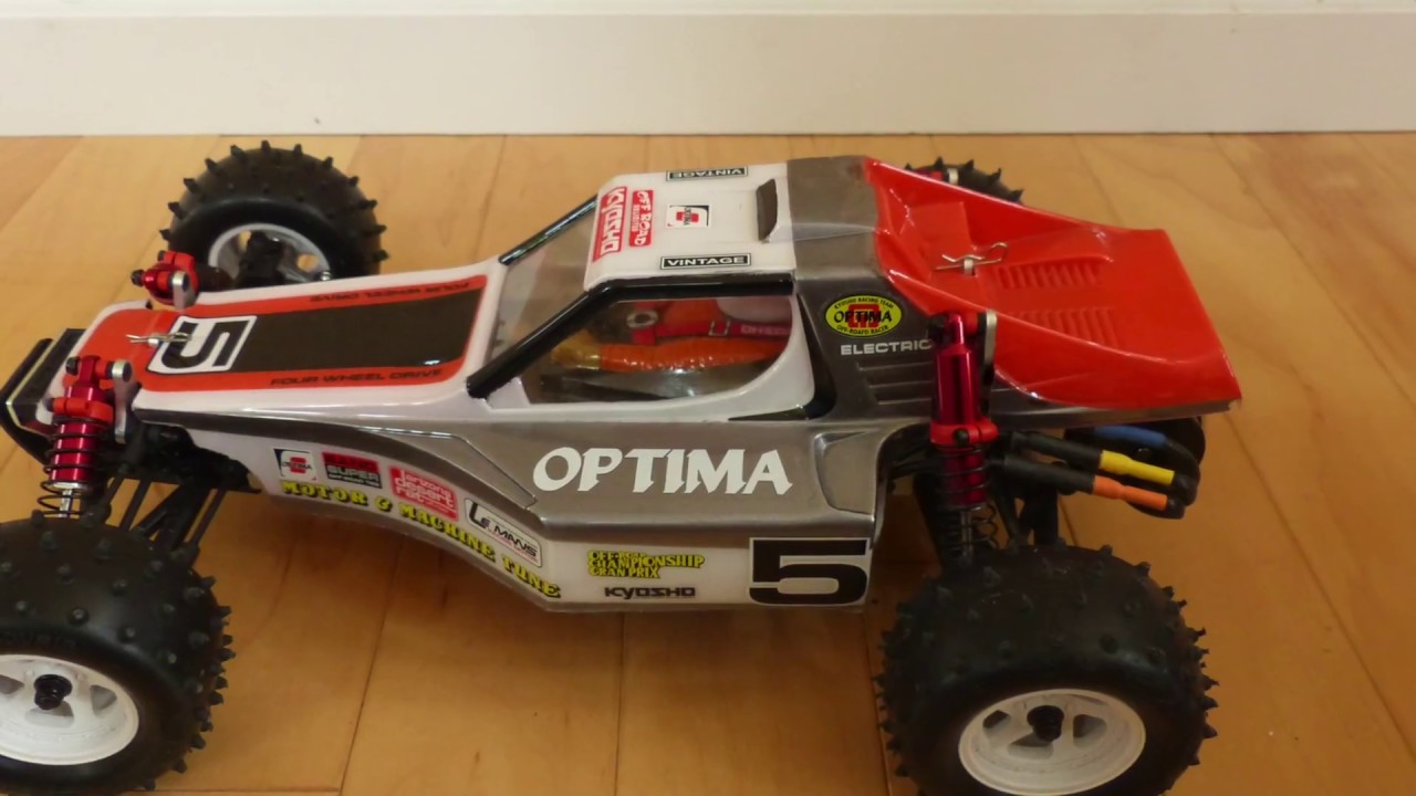 Kyosho Optima 4WD Vintage Series brushless top speed