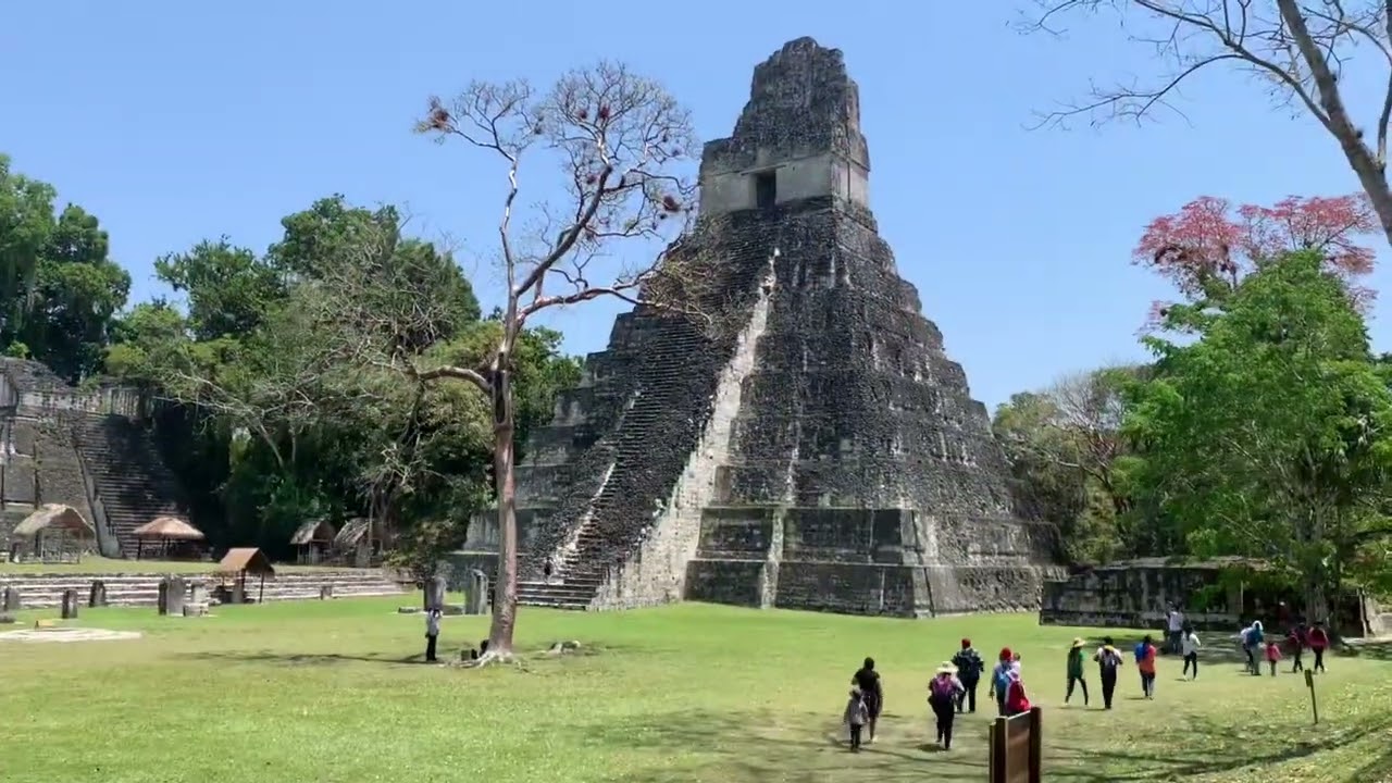 Crossing the Belize- Guatemala land border - Visiting Tikal from Belize 2022