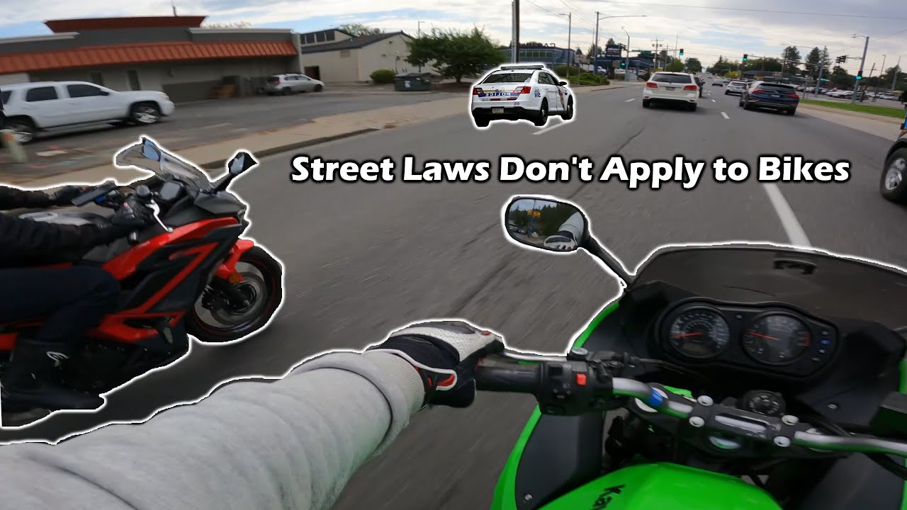 Street Laws Don't Apply to Bikes