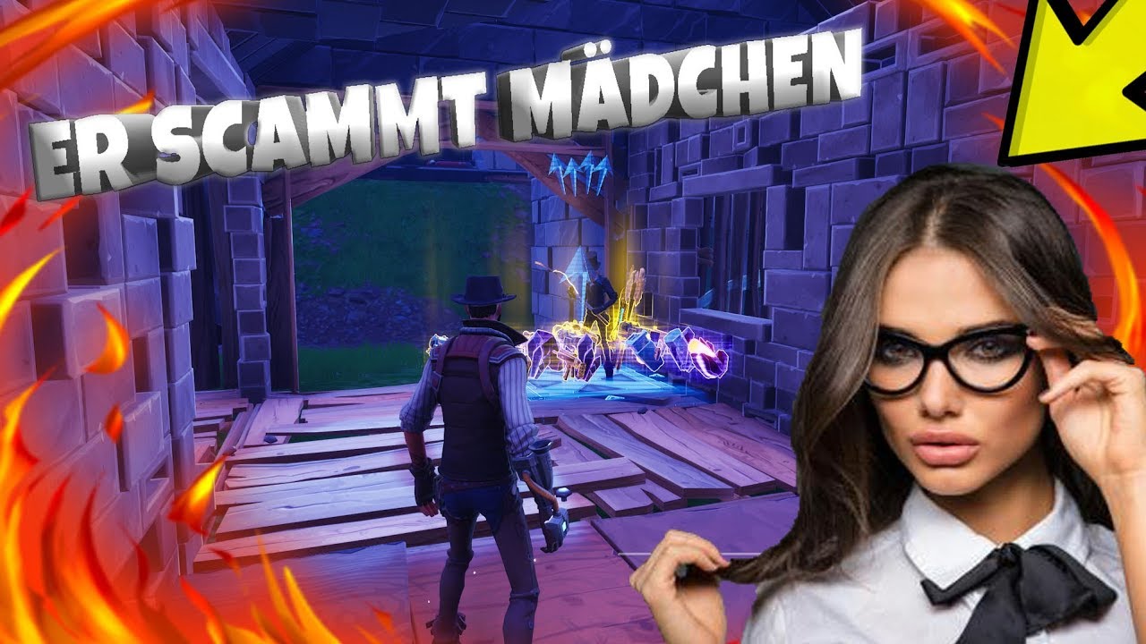 Scammer scammt nur *MÄDCHEN*😱 | scammer wurde gescammt  | Fortnite Rette die Welt
