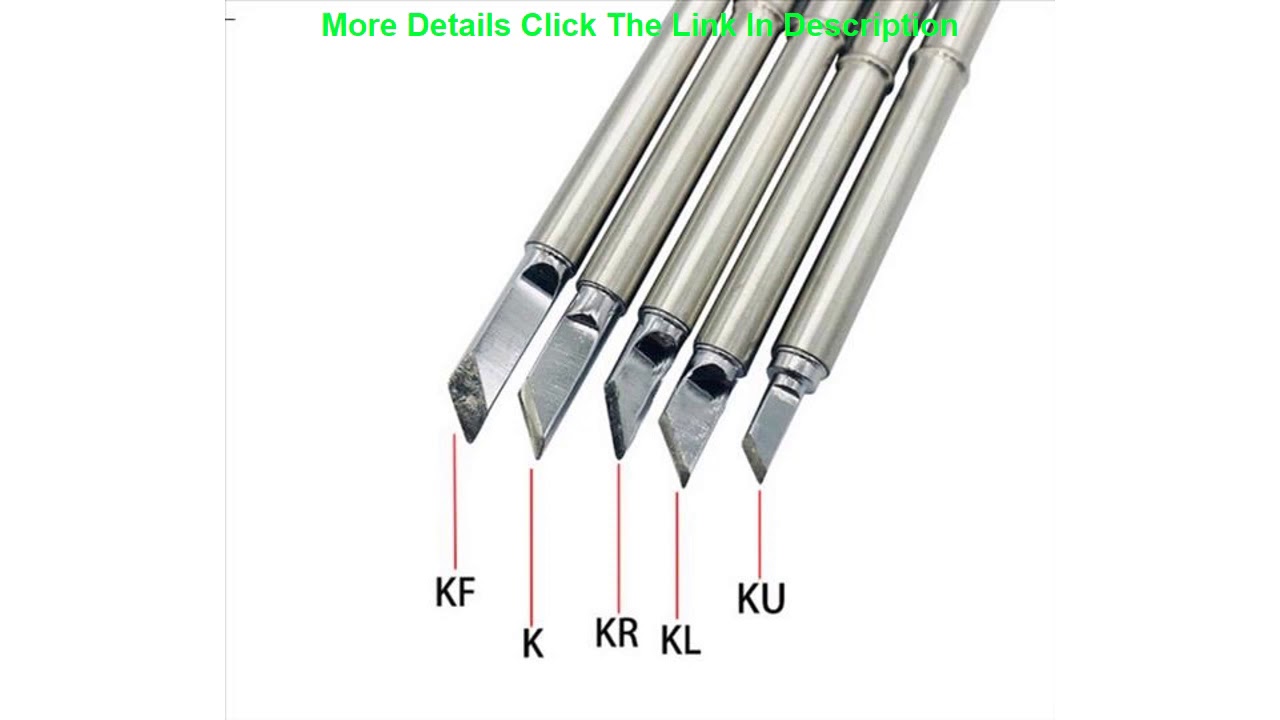 Top Gudhep T12-KU Soldering Iron Tips for Hakko FX950 FX951 Soldering Rework Station FM2028 Iron Ha