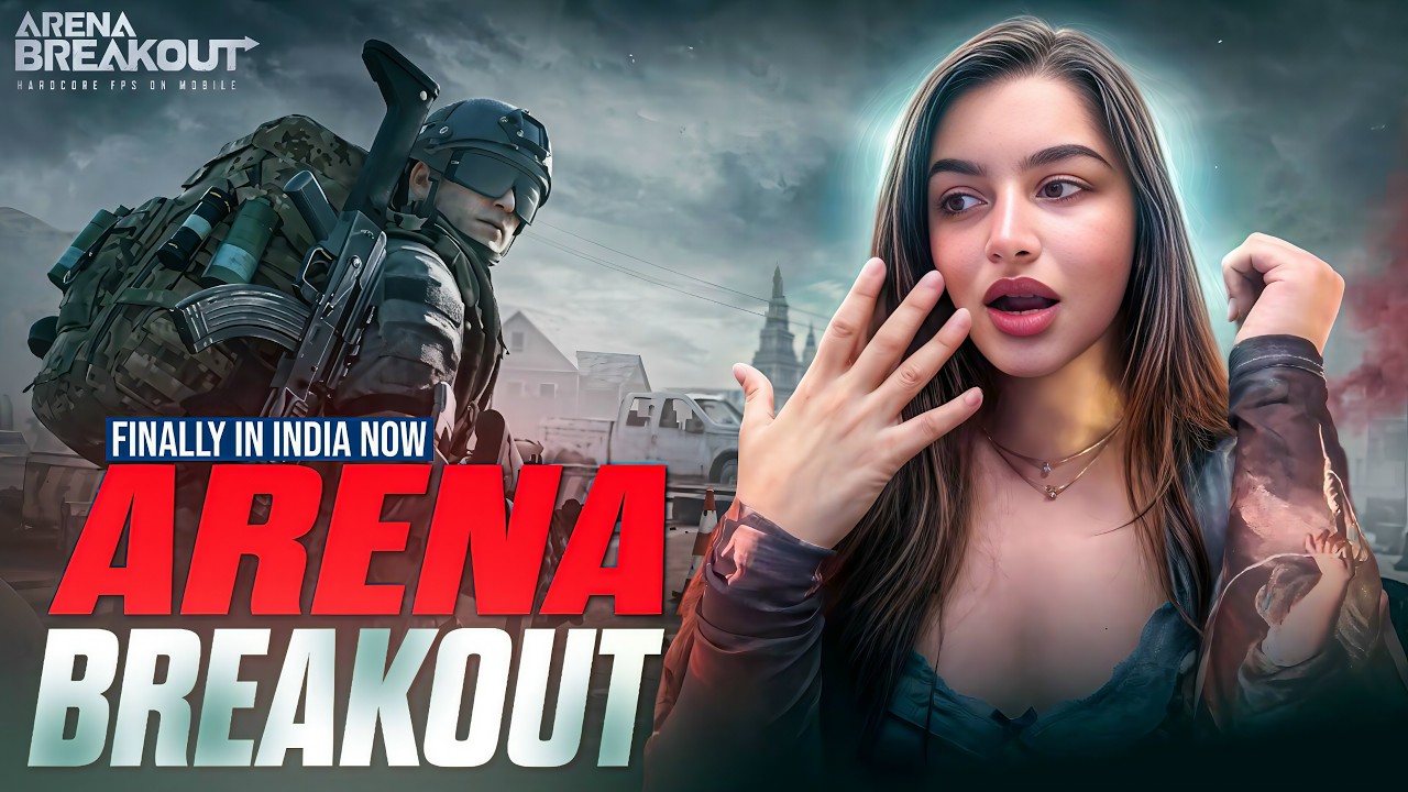 🔴PLAYING Arena Breakout Finally in India 🇮🇳🔥 Realistic FPS is Here!