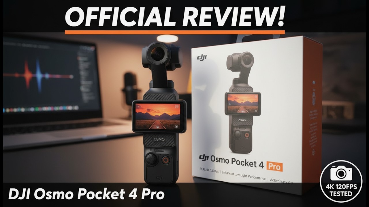 DJI Osmo Pocket 4 - Official Review!
