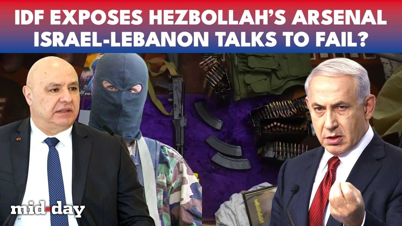 Israel RAIDS Lebanon Home ON CAM, Hezbollah Weapons CAUGHT Amid Lebanon-Israel Peace Talks In US
