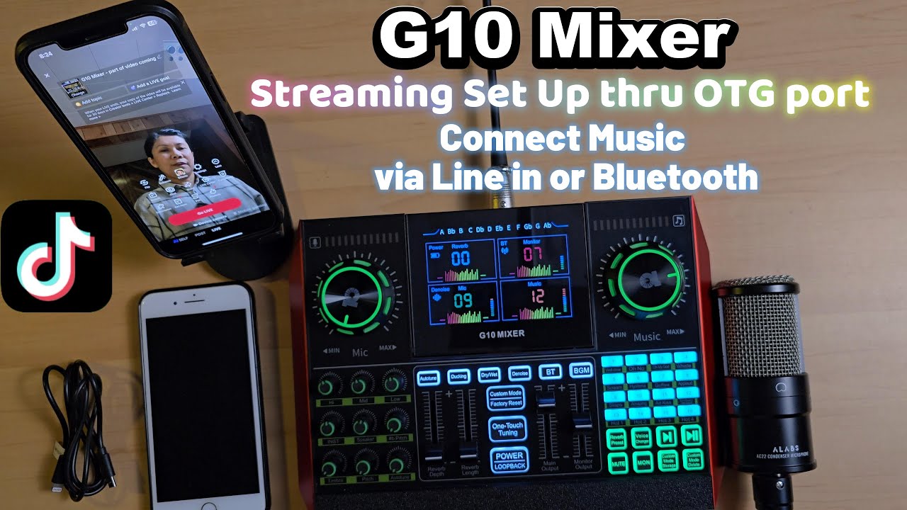 G10 Mixer Tenlamp - Streaming Set up | TikTok