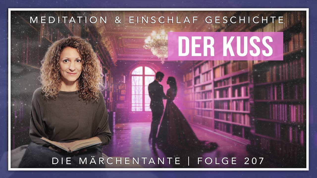 Abendmeditation & Märchen: Der Kuss – Zum Einschlafen | Die Märchentante 😴✨