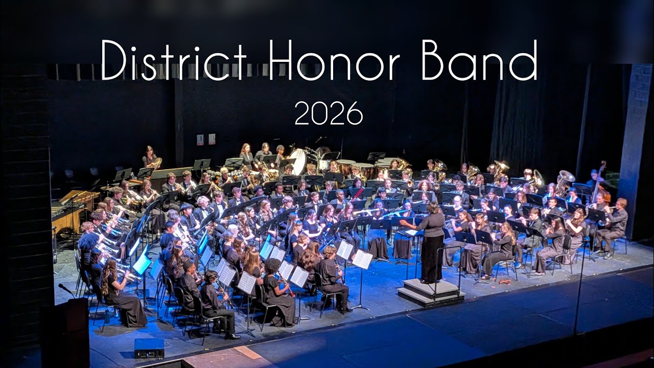 District Honor Band Concert 2026
