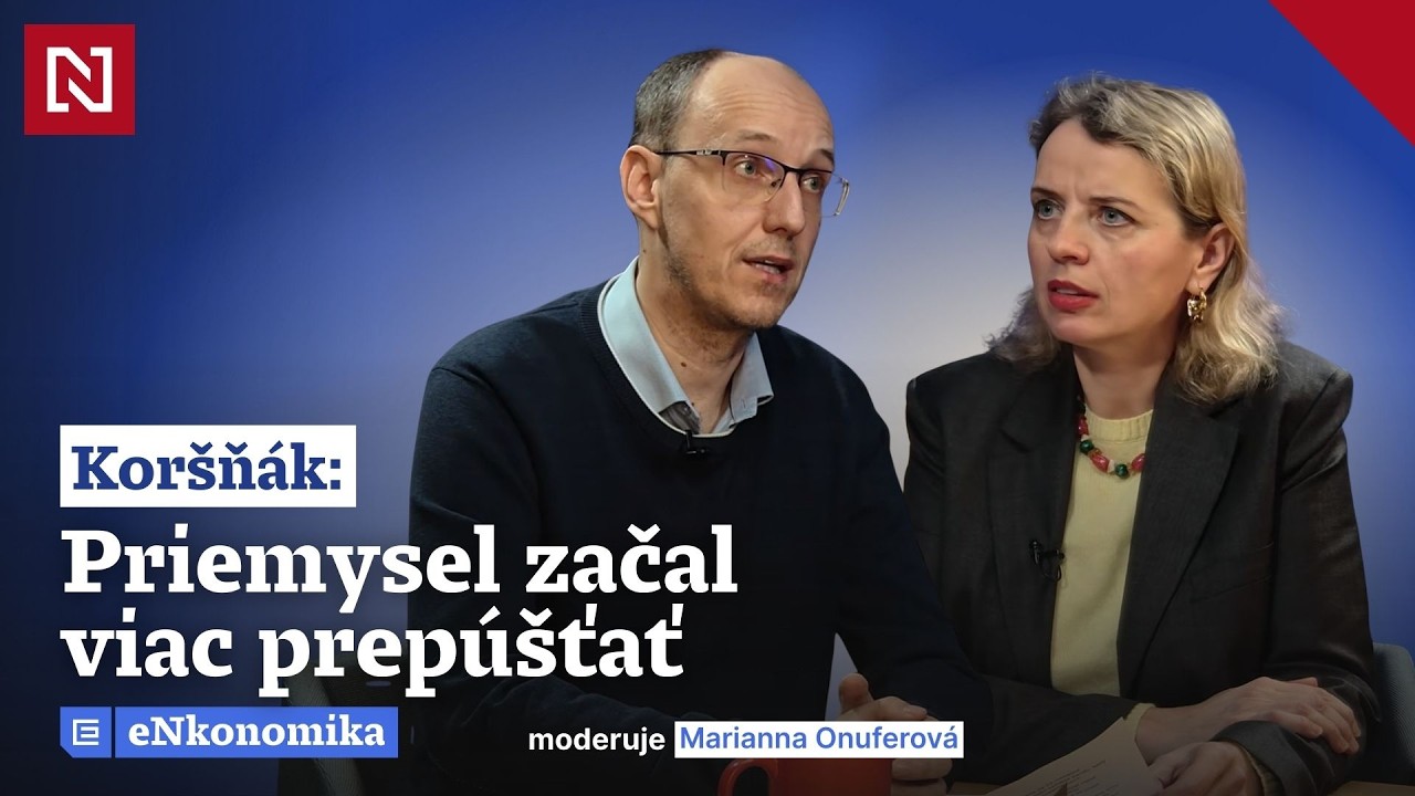 Ekonóm Koršňák: Priemysel začal viac prepúšťať