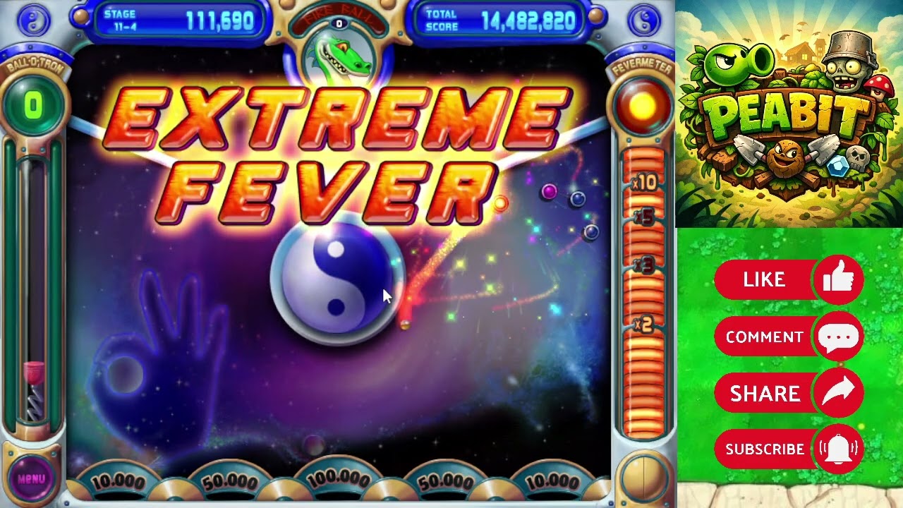 11 februari 2026 Peggle Deluxe ( Finished Adventure )