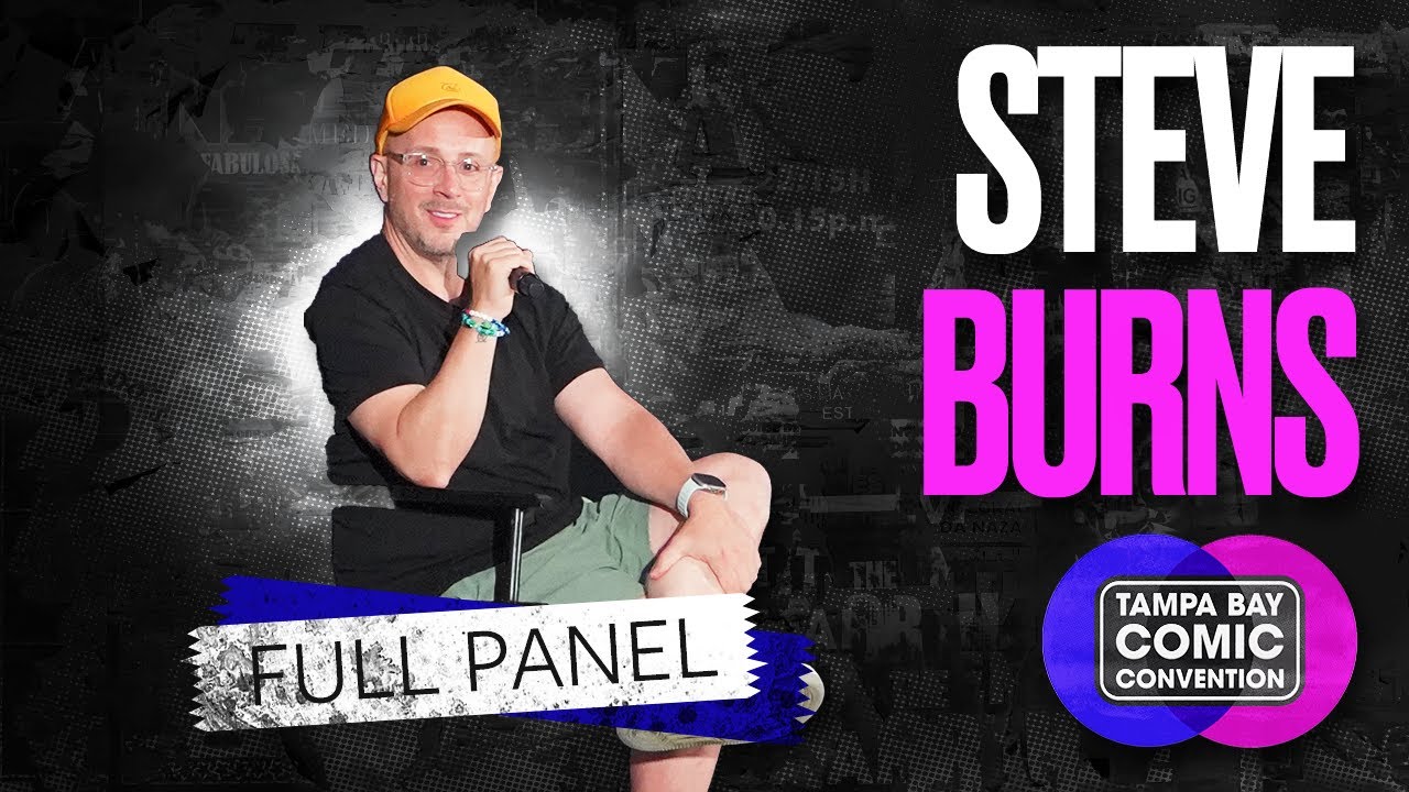 Steve Burns Live at Tampa Bay Comic Convention | Full Panel #tbcc #steveburns #bluesclues