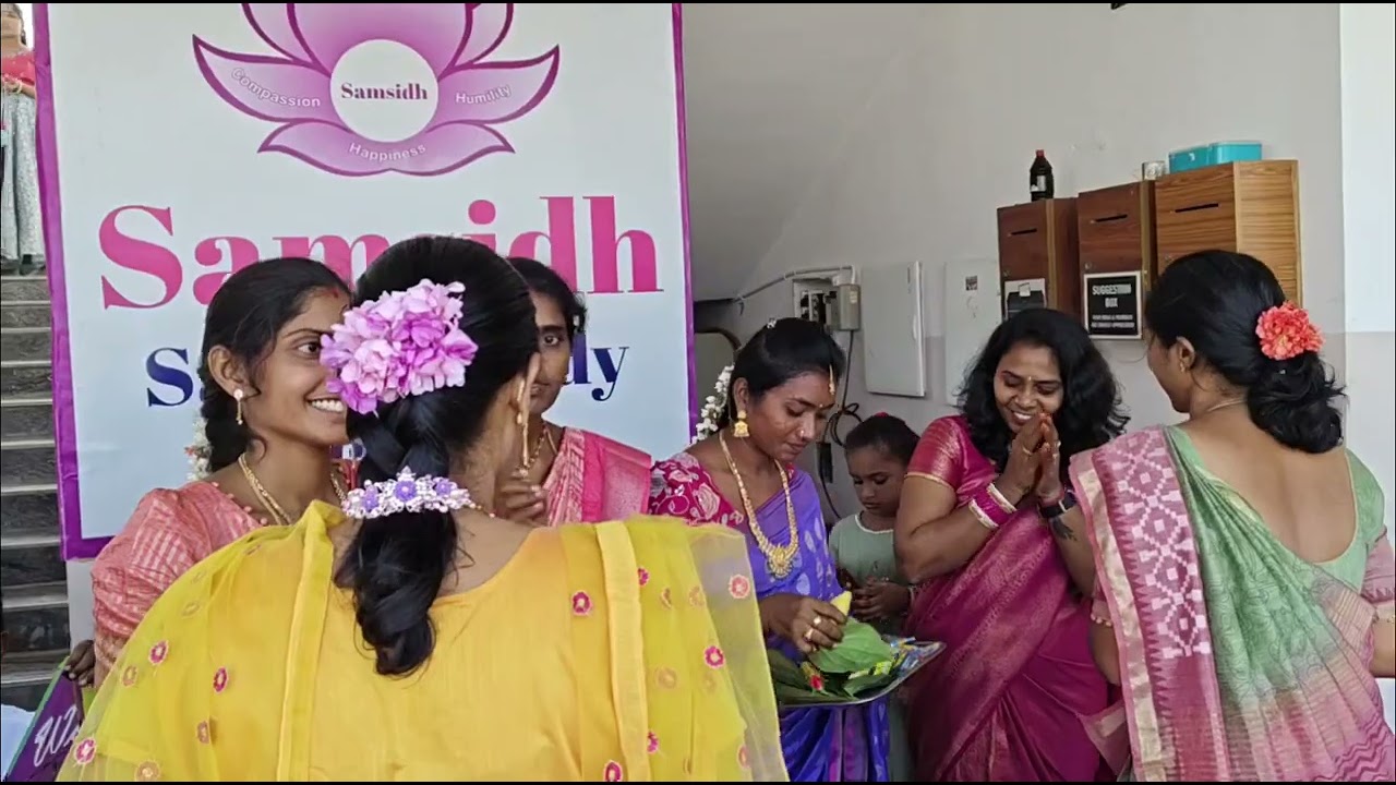Sankranthi Sambaraalu 2025 | Samsidh Satish Reddy School, Vempalli