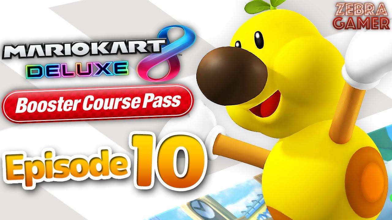 Cherry Cup! Пити Пиранья и Виглер! — Игровой процесс Mario Kart 8 Deluxe Booster Course Pass, час...