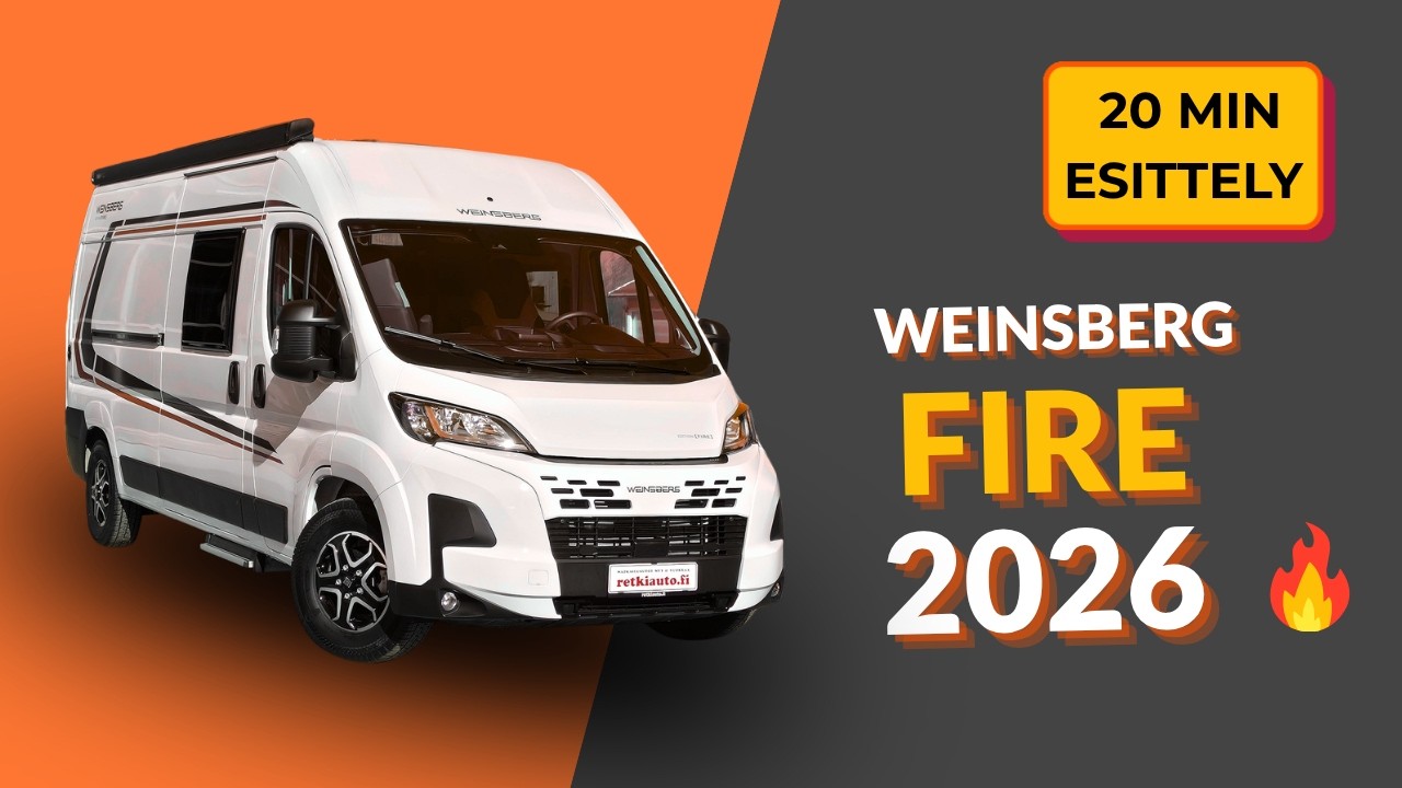 Weinsberg CaraBus Edition FIRE 2026 &ndash; Paras retkeilyauto 2026? | 20 min esittely