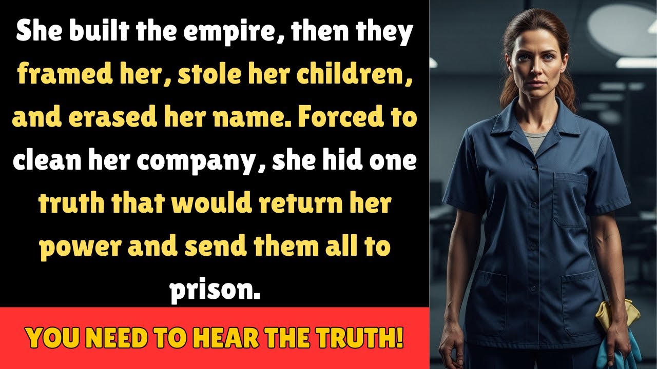 She Built the Company With Her Husband—Then He Framed Her for Millions, Took Her Children, and Never