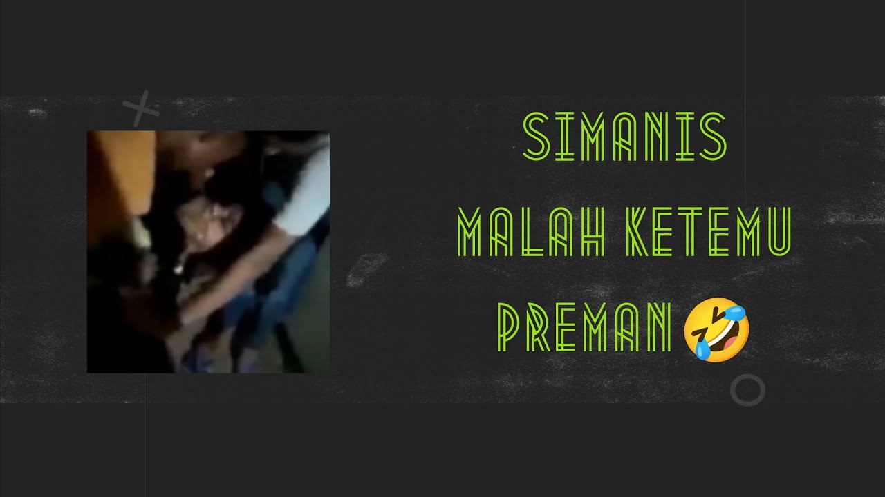simanis ketemu preman, hero baru sora KODOK🤣