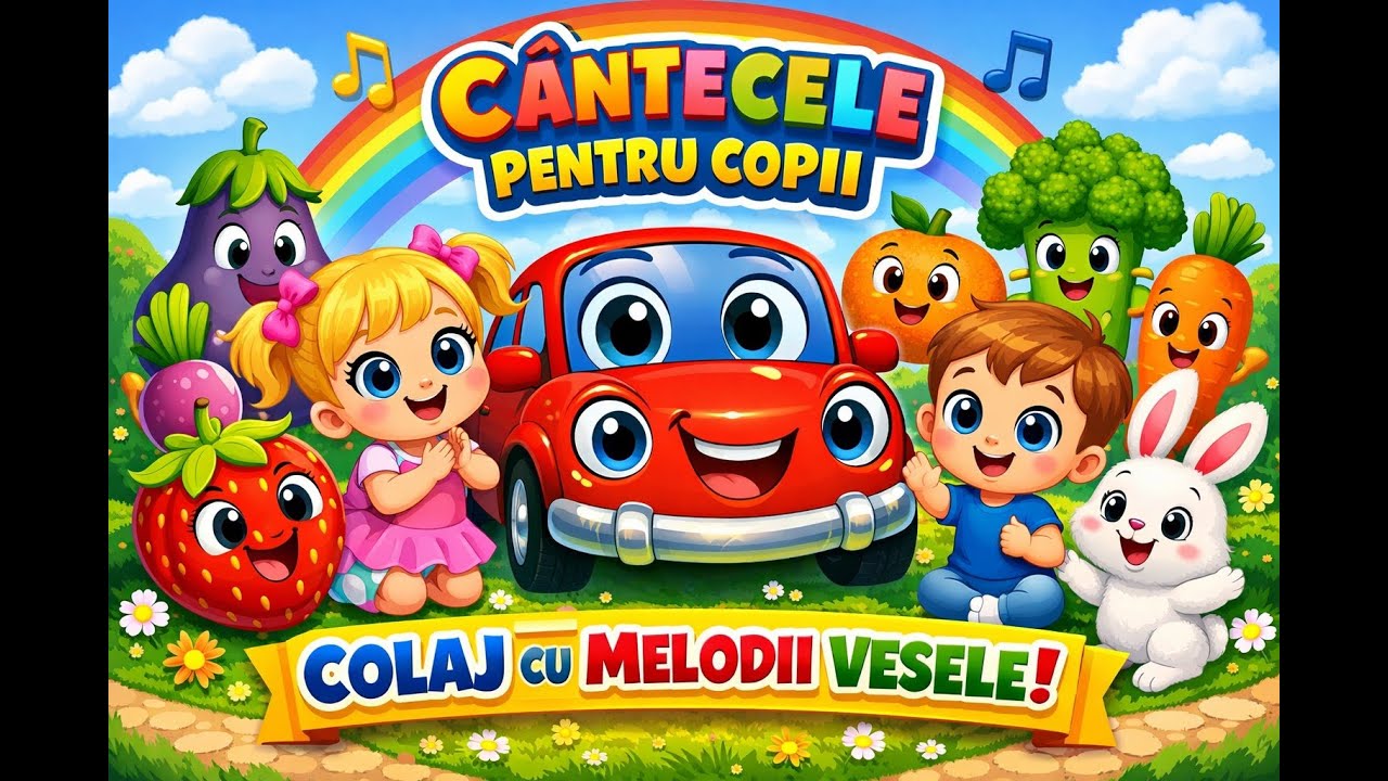 Colaj Cântece Pentru Copii 🎵 Melodii Vesele și Educative pentru Bebelusi. #desene #cantecelecopii