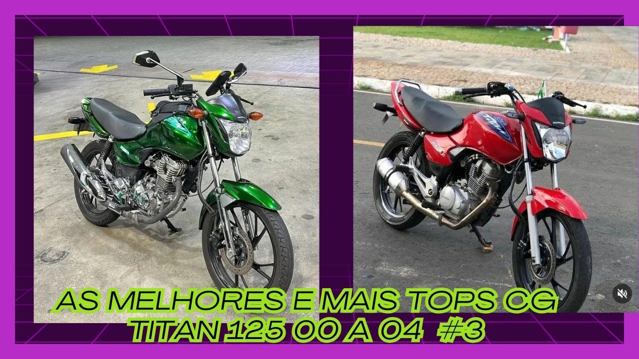 As melhores e mais tops cg Titan 125 00 a 04 #3