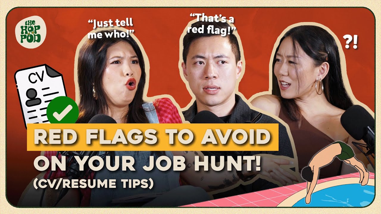Tips For FRESH GRADS Finding Jobs! (CV, Resume, Portfolio, Salary) | The Hop Pod Ep.13