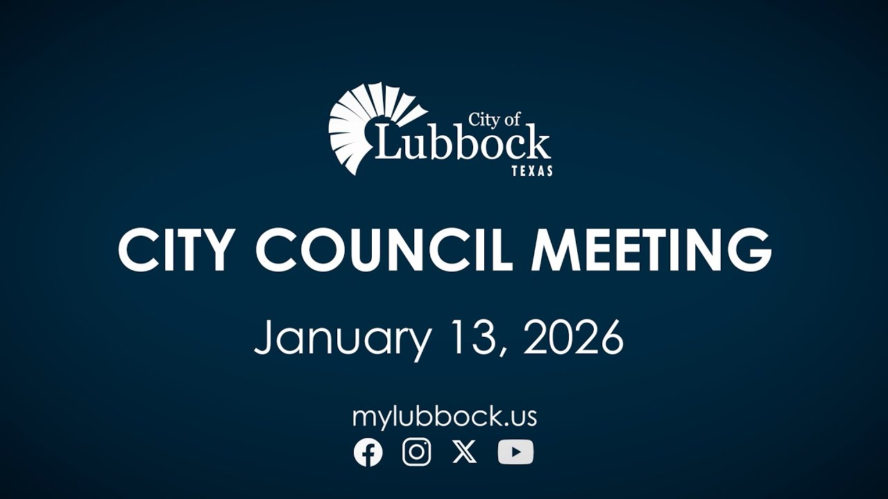 City Council Meeting - January 13, 2026