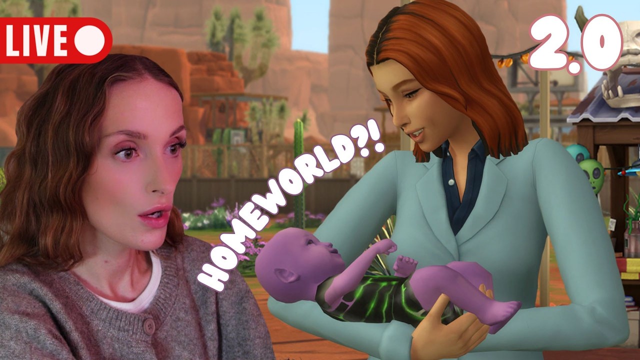 🔴 Do We Send Neila Back To Homeworld? We Haven't Even Met Mother Yet 👽 | Occult Legacy | The Sims 4