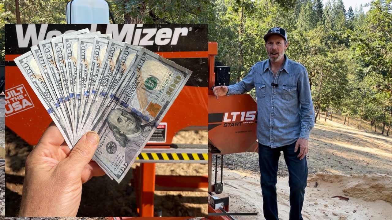 How I Make Money with My Woodmizer LT15 Sawmill