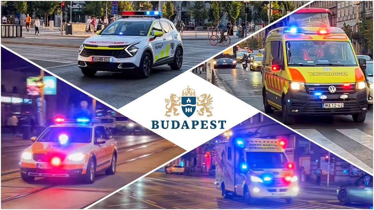 Budapest Emergency Vehicles Compilation/ Budapesti Vonulások Összeállítás - 2024.09.-10.