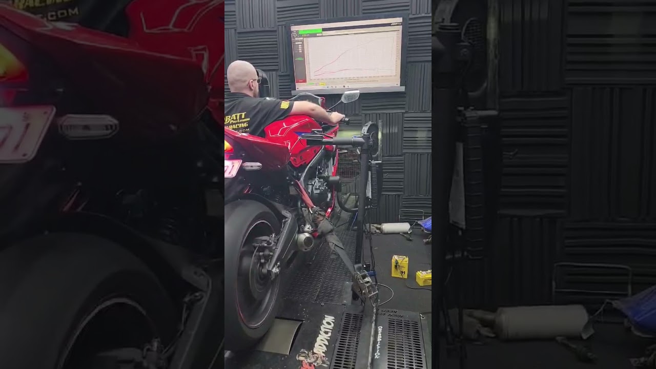 CBR 650r dyno tune! #bikelife #superbike #motorcycle