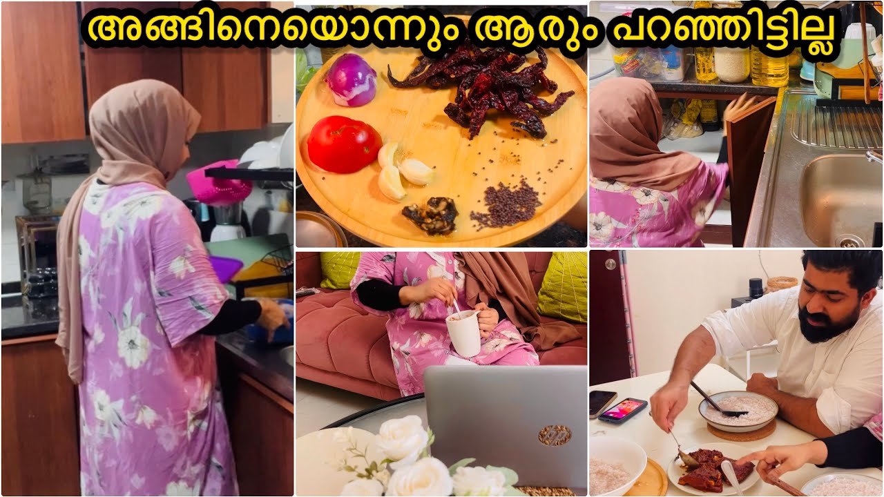 Productive day in my life കുറേ ദിവസമായി കരുതുന്നു🏡 #easy lunch #special fishmasala #lunchrecipes