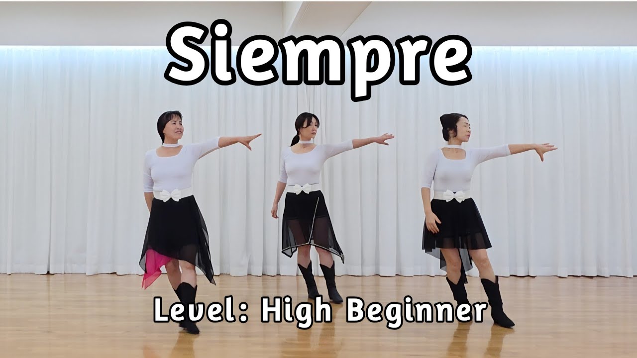 Siempre Linedance | High Beginner | Choreo:Rob Fowler (ES) | 포항라인댄스 