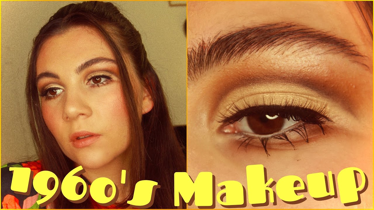 1960's MAKEUP TUTORIAL | Vintage Everyday Makeup Look For Hooded Eyes