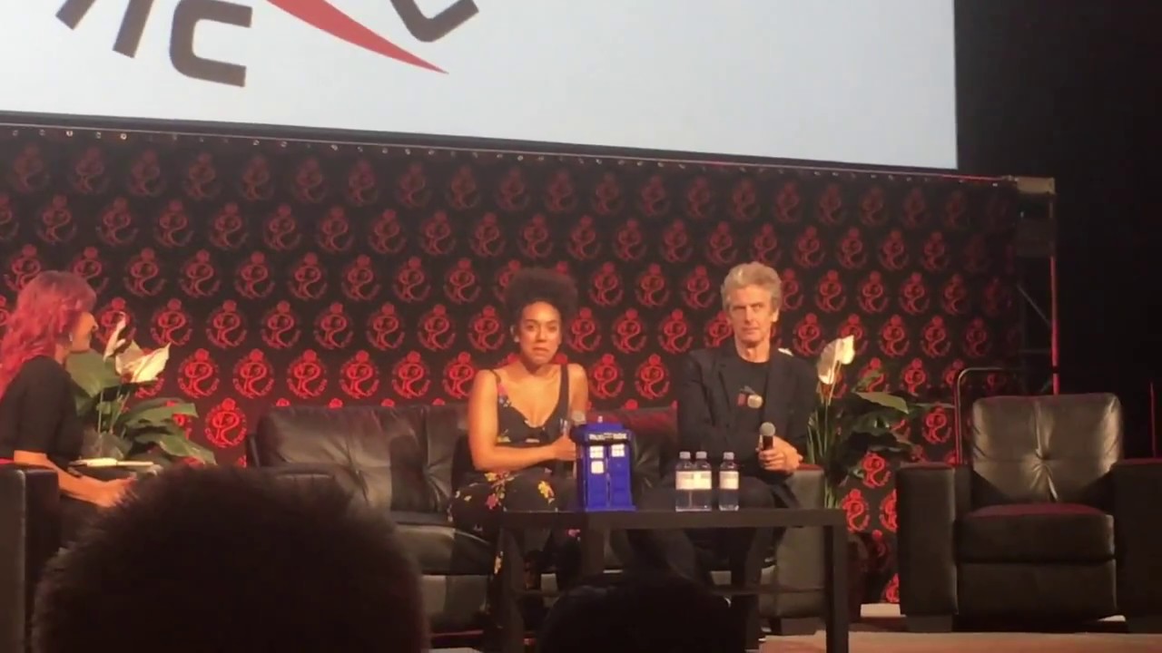 Peter Capaldi & Pearl Mackie panel - Rose City Comic Con '17
