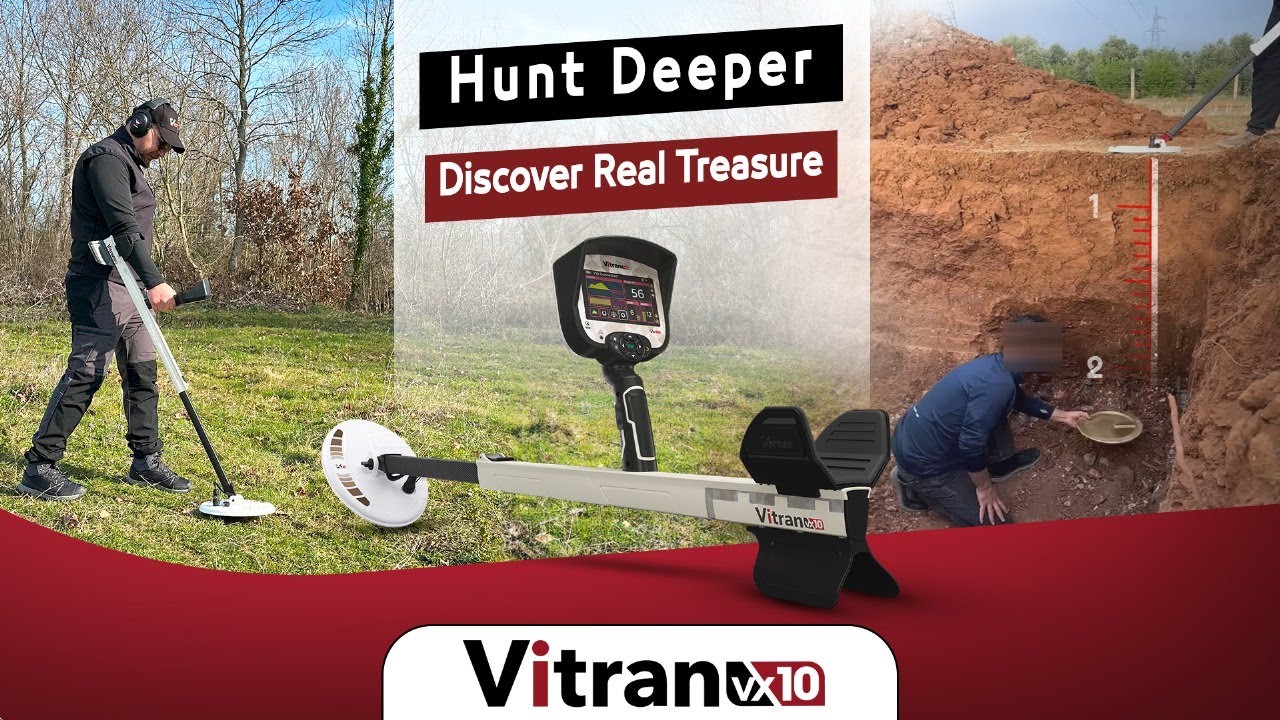Gold Detector Vitran VX10 | Best German Metal Detector for Treasure Hunters