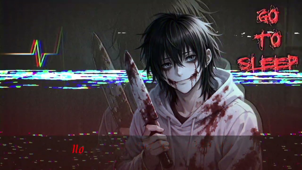 GO TO SLEEP 🩸 | Dark Alternative Pop | Jeff the Killer | Tragic Villain Theme