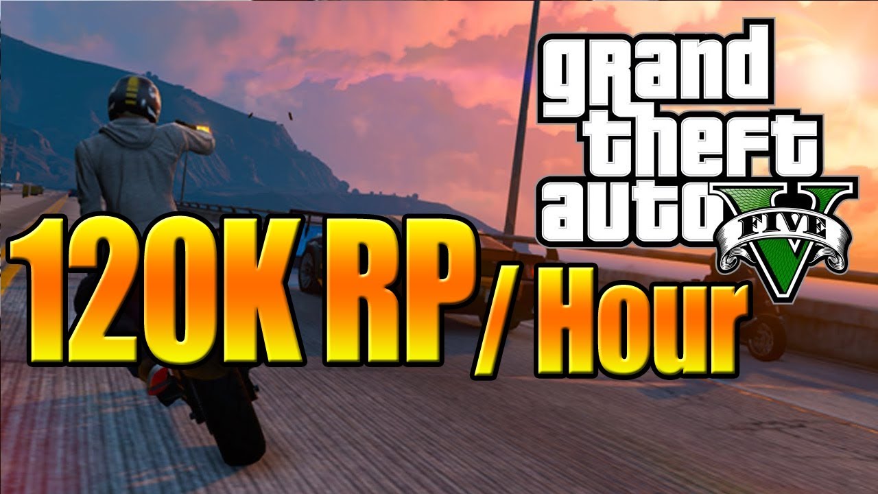 GTA 5 Online - 120k RP Per Hour ( After 1.06 Patch ) ( GTA V MULTIPLAYER )